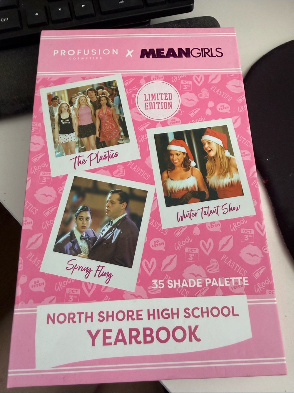 Profusion Cosmetics Mean Girls North Shore High School 35-Shade Palette - Pink
